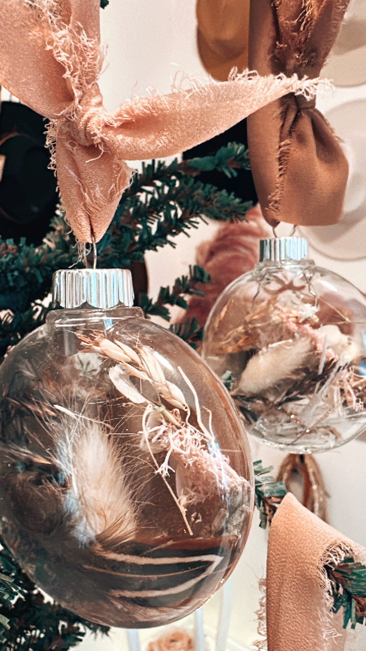 Dried Floral Ornaments