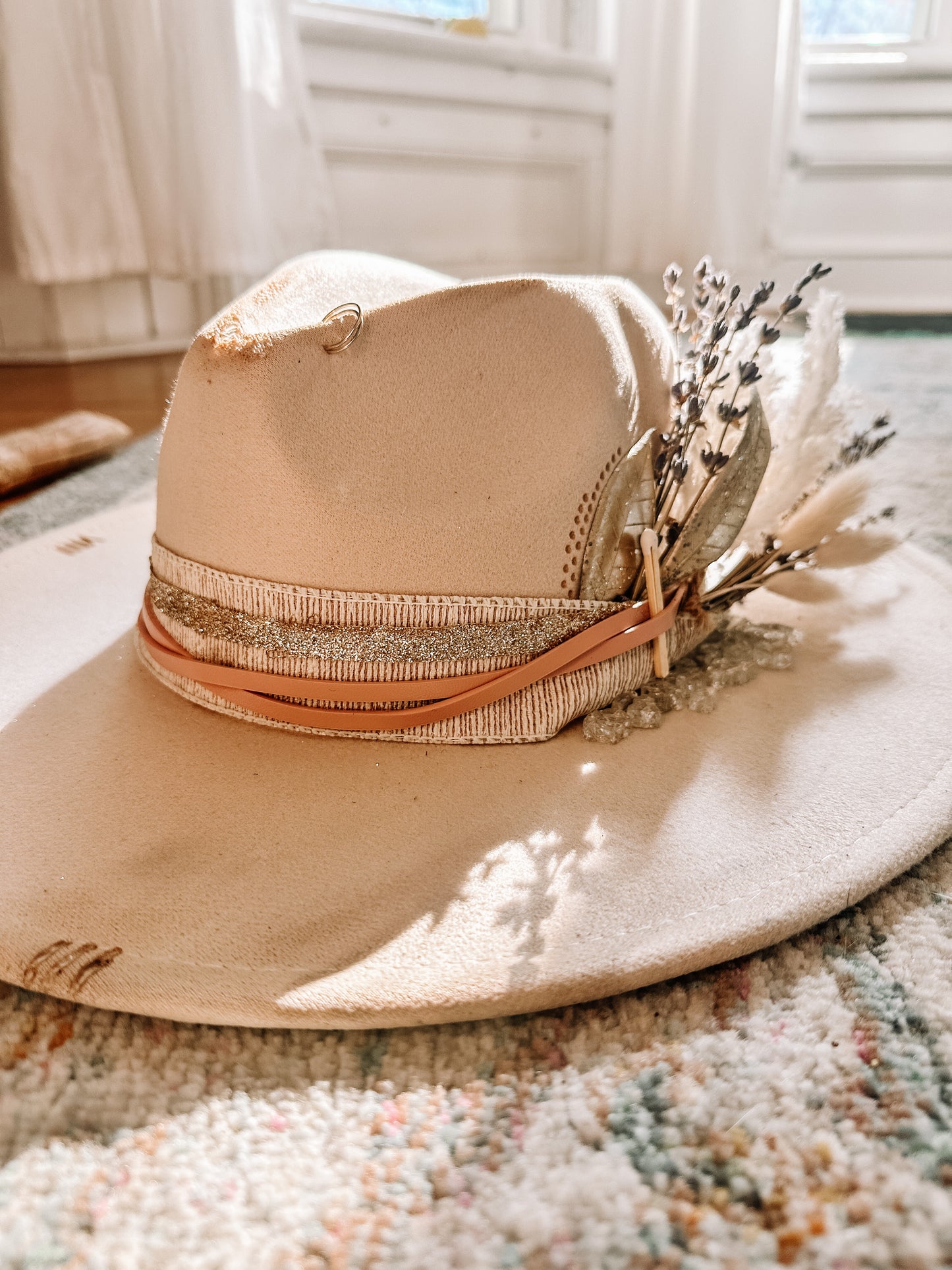 Lavender Girl Large Brim