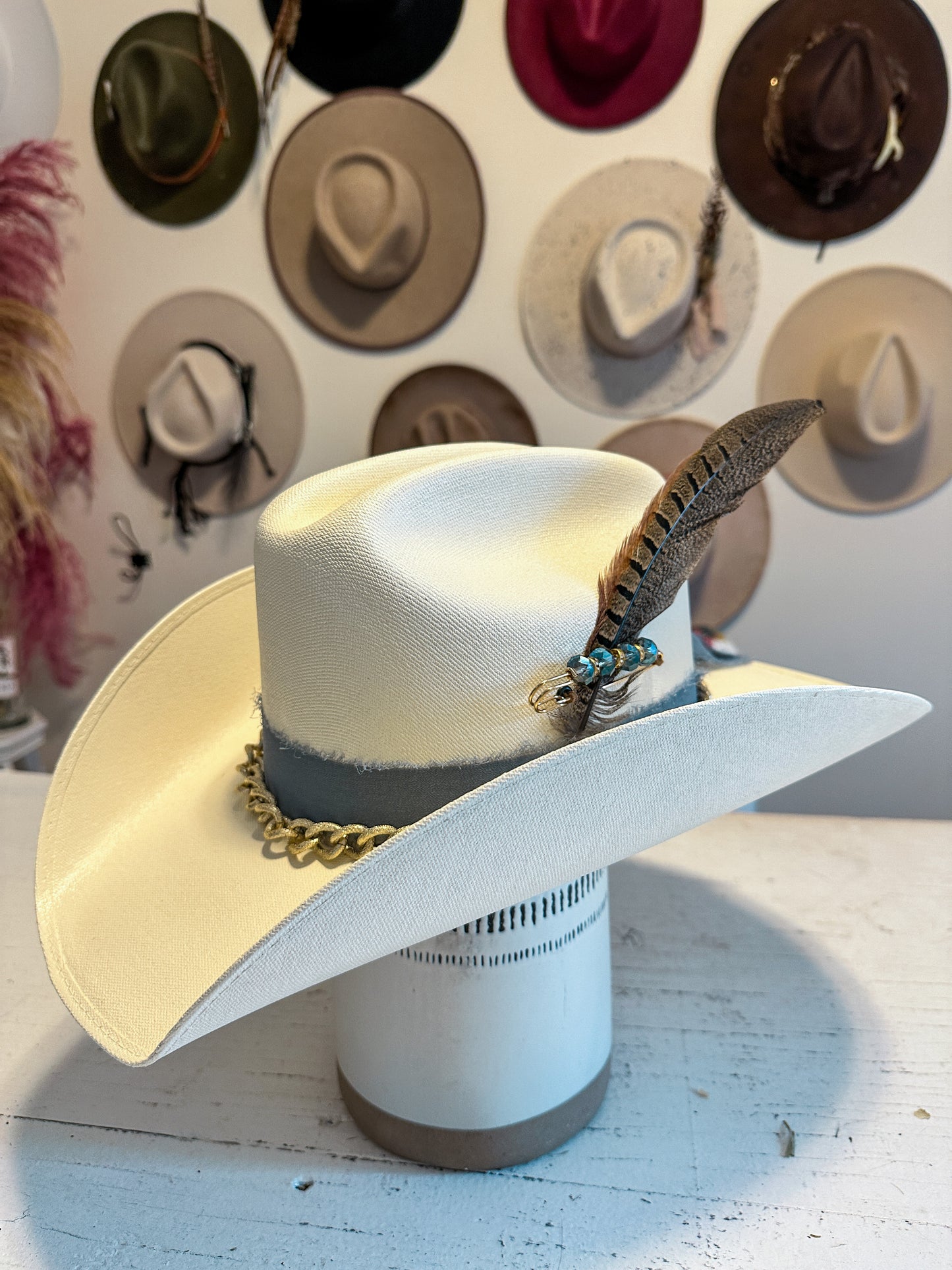 Blue Jean Baby Straw Cowboy