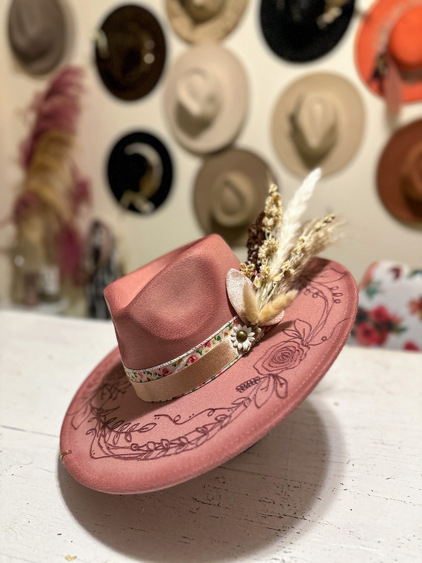 Blush Hour Large Brim