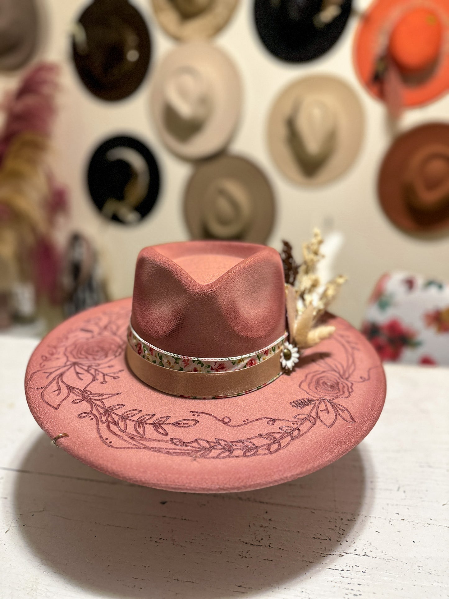 Blush Hour Large Brim
